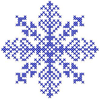 Cross stitch snow flake free embroidery design 4 - Cross stitch machine embroidery - Machine embroidery community Cross Stitch Snowflake, Snowflake Cross Stitch, Cross Stitch Border Pattern, Cross Stitch Kitchen, Xmas Cross Stitch, Cross Stitch Christmas Ornaments, Snow Flake, Cross Stitch Borders, Crochet Cross