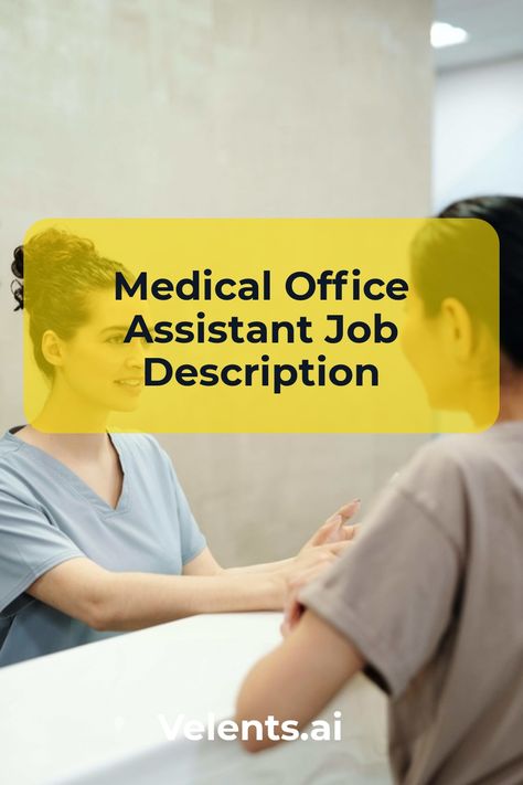 Medical Office Assistant Job Description template includes a detailed overview of the key requirements, duties, responsibilities, and skills for this role. It's optimized for posting on online job boards or careers pages and easy to customize this template for your company. Medical Office Manager, Medical Office Assistant, Medical Scribe, Job Description Template, Microsoft Office Word, Office Assistant, Office Word, Medical Tests, Office Manager