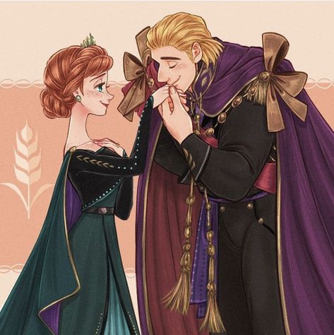 King Kristoff kissed Queen Anna's hand of their romantic moment of their romance from Frozen 2 Disneysea Tokyo, Frozen Art, Disney Drawings Sketches, Disney Kingdom, Frozen Disney Movie, Disney Couples, Disney Frozen Elsa, Pinturas Disney, Disney Princess Art