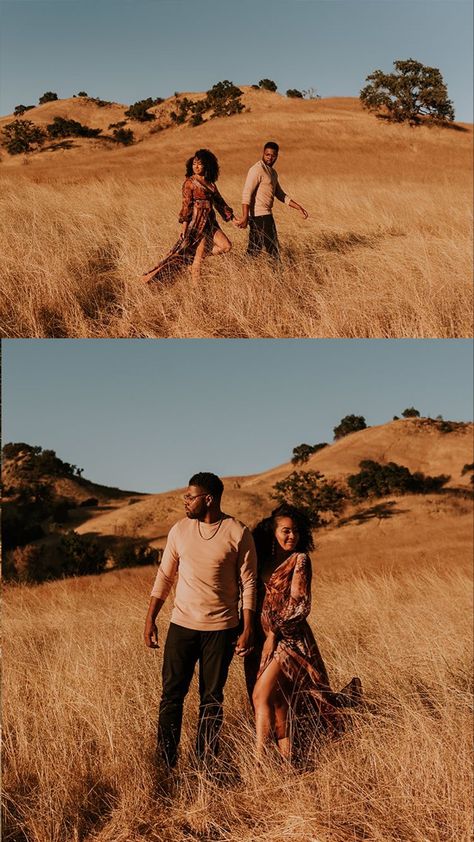 Relationship Photos Aesthetic, Engagement Photos Ideas Black Couples, Malibu Photography, Rustic Photoshoot, Malibu Creek State Park, Shooting Couple, Intimate Couples, Couples Posing, Photoshoot Locations