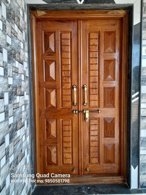 Main Door Jodi Design, Double Door Designs Entrance, Sagwan Wood Double Door Design, Double Main Door, Sagwan Door Design, Sagwan Wood Door Design, Wooden Main Double Door Design, Wooden Double Door Design, Ram Avatar