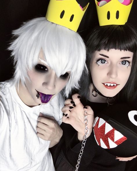 Boo Cosplay Mario, King Boo Makeup, Chompette Cosplay, King Boo Cosplay, Chain Chompette, King Boo Mario, Nintendo Cosplay, Boo Mario, Dream Cosplay