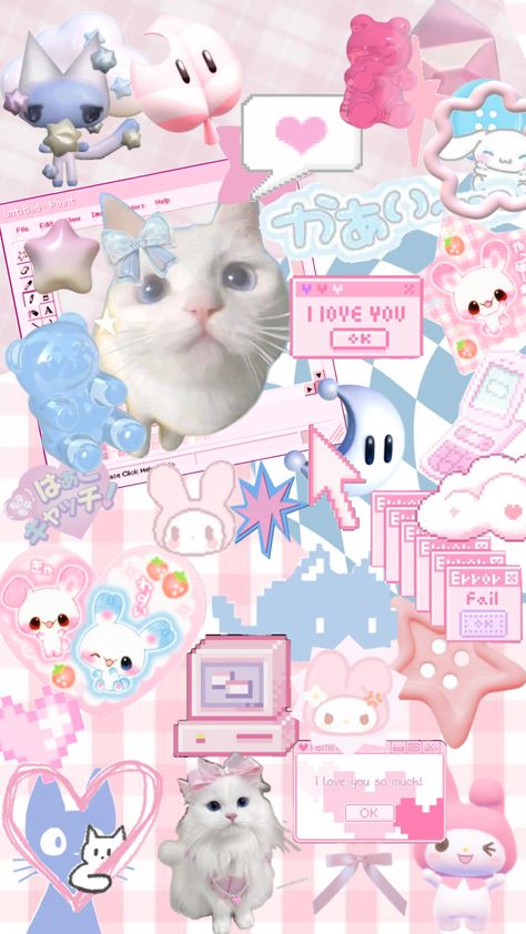 Cute Iphone Wallpaper, Cute Iphone Wallpaper Tumblr, Cute Core, Wallpaper Tumblr, Cute Patterns, Cute Iphone, Kawaii Wallpaper, Cute Backgrounds, Cute Wallpaper