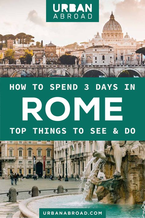 rome in 3 days Rome 1 Day Itinerary, Rome Itenary 4 Days, Rome Itinerary 7 Days, 3 Day Itinerary Rome, 3 Day Rome Itenary, Must See In Rome, 2 Days In Rome, 2 Weeks In Italy, Rome Catacombs