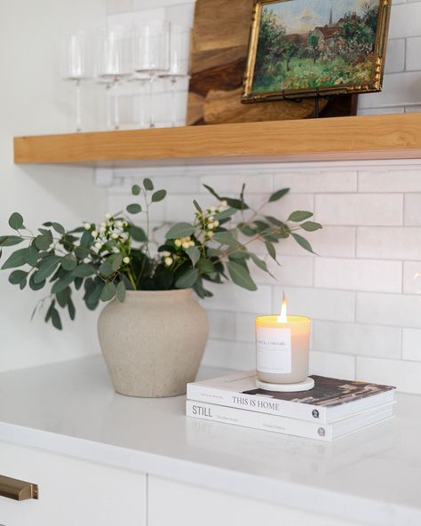 Our signature candles are on major SALE 🕯️ our candles are non-toxic and made from natural beeswax, coconut and soy wax, with a wood wick 🤍 Shop now before they are gone! And yes, I am aware the flame on the first candle is WAY too big, we kept it that way for the photo 😂📷 📷: @colleenamelia #handpouredcandles #nontoxiccandles #interiordecor #homedecor #interiorinspiration #homestylingtips #stylinginspo Nontoxic Candles, Kitchen Bench, Mexican Home Decor, Mexican Home, Kitchen Benches, One Candle, The Flame, A Wood, Interior Inspiration