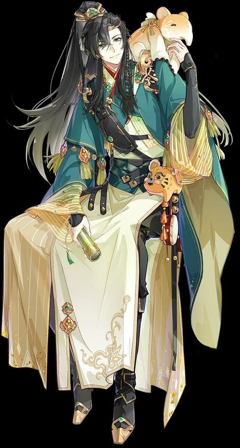 Male Kimono, Food Fantasy, Cool Anime Guys, Anime Hair, Asian Outfits, Historical Costume, 영감을 주는 캐릭터, Anime Poses Reference, Fantasy Clothing