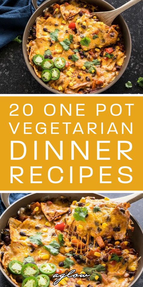 Quick Dinners Vegetarian, Vegetarian Recipes Not Pasta, Easy One Pot Dinners Vegetarian, Hearty Vegetarian Dinner, 1 Pan Vegetarian Meals, Healthy Filling Vegetarian Meals, 30 Min Vegetarian Meals, East Vegetarian Dinners Easy, Easy Vegetarian One Pot Meals