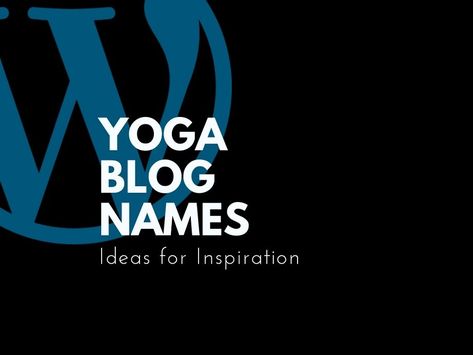 Yoga being an ancient art, helps reduce stress, helps relieve chronic pain, get better sleep, makes you stronger.Check Catchy Yoga Blog anmes Yoga Names Ideas, Fitness Business Names, Blog Name Ideas, Yoga Blog, Get Better Sleep, Website Names, Creative Names, Fitness Business, Blog Names