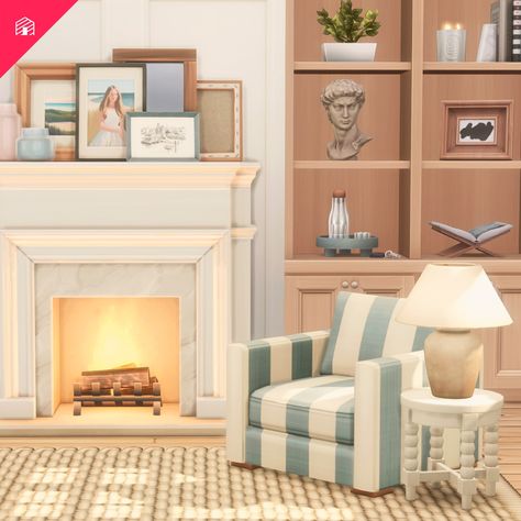 A direct link to the pictured custom content made by Harrie!
#thesims4 #thesims #thesims4cc #sims4cc #simscustomcontent #sims4customcontent #sims4customcontent Harrie Sims4, Sims 4 Harrie Coastal, Living Room Ideas Sims 4, Maxis Match Build Cc, Room Ideas Sims 4, Coffee Table Fireplace, Sims4 Builds, Coastal Windows, Living Room Sims 4