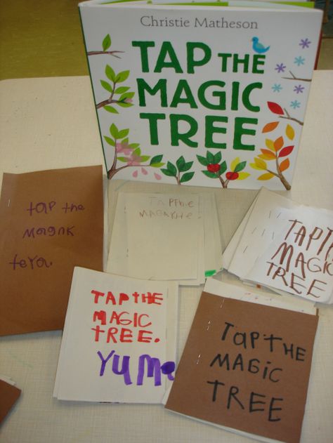 Trees Kindergarten, Tap The Magic Tree, Learning Invitations, Writing In Kindergarten, Tree Unit, Kindergarten Inquiry, Rainforest Activities, Similar Ideas, Plants Kindergarten