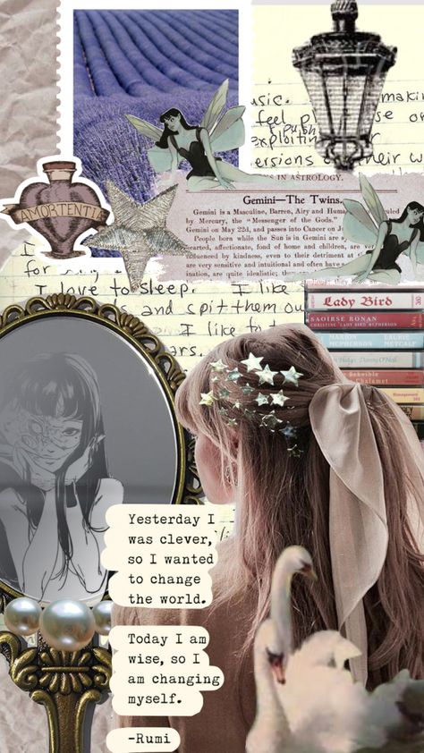 #gemini #zodiacsign #astrology #moodboard #aesthetic #airsign Astrology Moodboard, Gemini Aesthetic, Gemini Moon, Astrology Gemini, Moodboard Aesthetic, Air Signs, Lady Bird, Zodiac Signs, Astrology