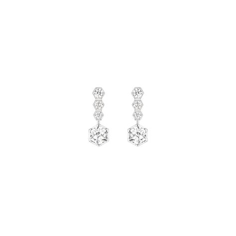 Bee My Love earrings White Gold - 084774 - Chaumet Chaumet Earrings, Chaumet Bee My Love, Gold Reference, I Love Bees, White Diamond Earrings, Earrings White Gold, Love Earrings, French Jewelry, Bride Earrings