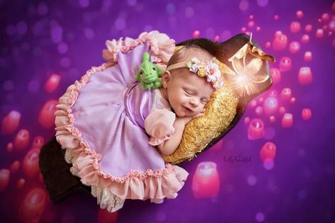 Rae Princess Dress • Rapunzel Style Egg Baby, Disney Princess Outfits, Newborn Gown, Foto Baby, Dream Baby, Baby Gown, Newborn Baby Photography, Baby Princess, Princess Outfits