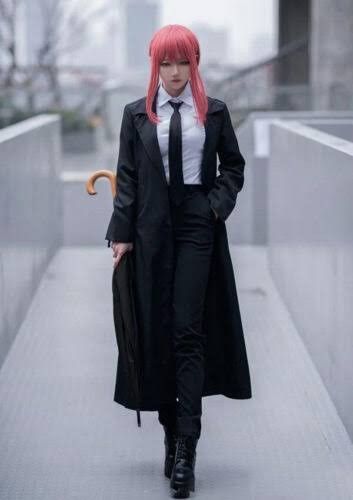 Easy Cosplay Costumes, Makima Cosplay, Cute Kimonos, Easy Cosplay, Woman In Suit, Korean Outfit Street Styles, Epic Cosplay, Anime Dress, Kawaii Clothes