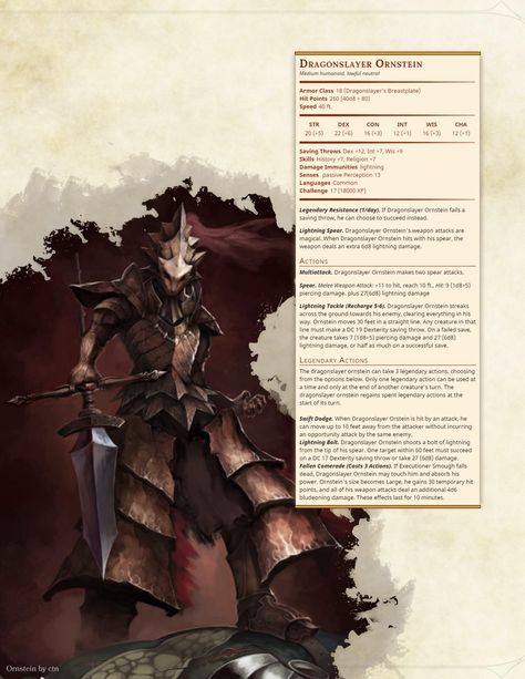 Imgur: The most awesome images on the Internet Dragonslayer Ornstein, Monster Manual, Dnd Stats, Dnd Classes, Dungeons And Dragons 5e, Dungeons And Dragons Classes, D D Monsters, Dnd 5e Homebrew, Dragon Rpg