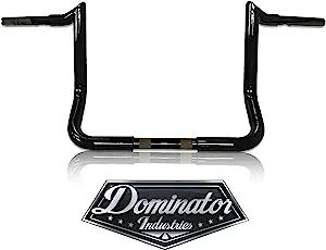 Dominator Industries 1 1/4 inch Meathook Bagger Ape Hanger, 12 inch Rise, Gloss Black Compatible with all the stock cables & controls 1996-2022 model years of the Harley-Davidson Electra Glide Ape Hanger Handlebars, Ape Hanger, Harley Davidson Electra Glide, Ape Hangers, Classic Harley Davidson, Ultra Classic, Motorcycle Handlebar, Electra Glide, Gloss Black