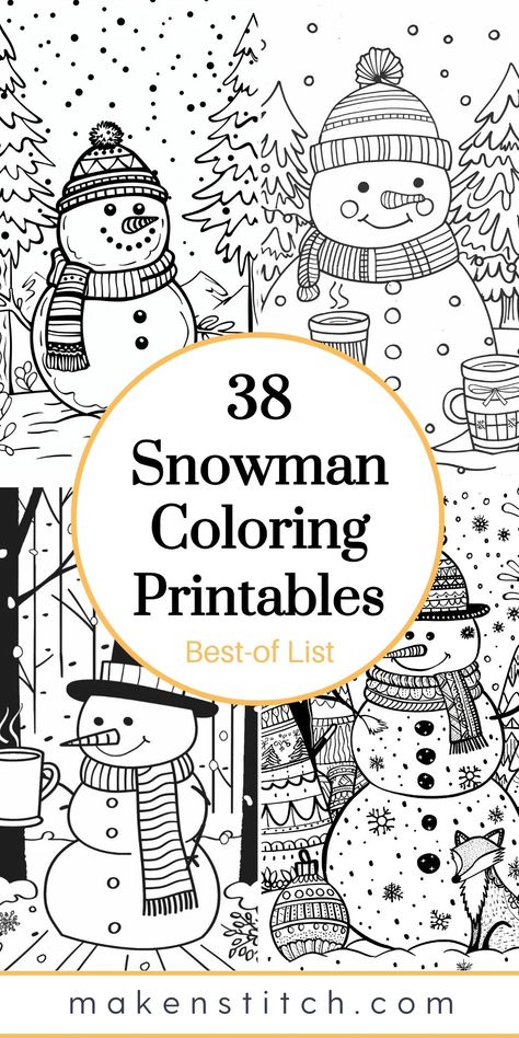 Download 38 fun snowman coloring pages, perfect for holiday crafts! Great for creative classroom winter activities or cozy family fun. Snowglobe Coloring Page, Winter Adult Coloring Pages, Snowman Drawing Ideas, Kids Winter Coloring Pages, Free Winter Coloring Pages For Kids, Winter Printables Free For Kids, Winter Coloring Sheets Free Printable, Snowman Coloring Pages Free Printable, Winter Activity Sheets