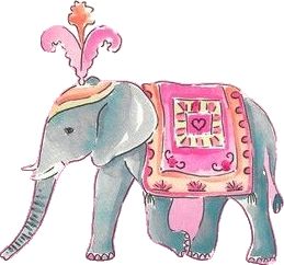 Watercolor Pfp Aesthetic, Preppy Collages, Aesthetic Elephant, Elephant Wallpaper, Elephant Print Art, Elephant Illustration, Iphone Lockscreen Wallpaper, Preppy Pink, Watercolor Elephant