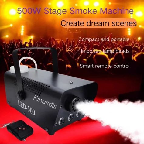 Just found this amazing item on AliExpress. Check it out! $28.00 | 500W LED Fog Machine/Wireless Remote Control Haze With RGB LED Lights/Smoke Ejector/Halloween DJ Party Wedding Stage Halloween Party Fog Machine, Led Dj Booth, 3d Dj Setup Png Light, Fog Machine, Dj Party, Rgb Led Lights, Party Lights, Wedding Stage, Rgb Led