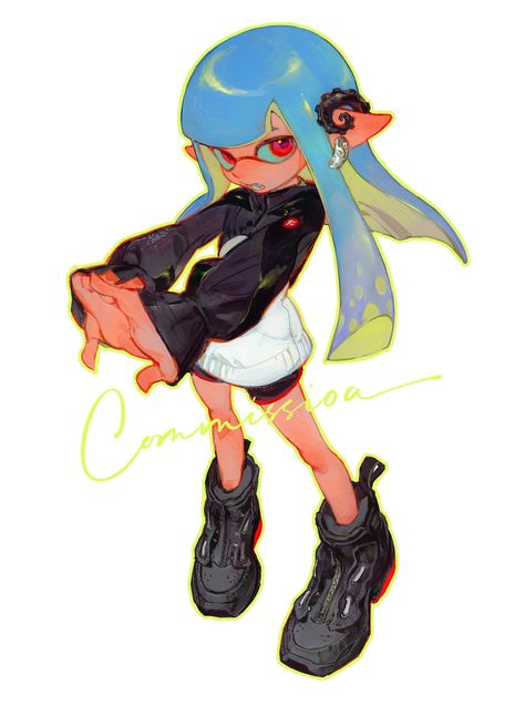 Splatoon 2 Art, Nintendo Art, 영감을 주는 캐릭터, Character Design References, Splatoon, Art Reference Photos, Cartoon Art Styles, Art Reference Poses, Character Concept