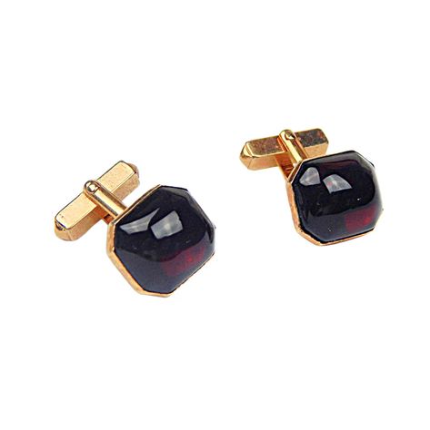 Swank Cufflinks Raised Dark Red Lucite on Gold Tone Signed Vintage Jewelry - Etsy Jelly Belly, Cuff Links, Gold Tone Metal, Vintage Accessories, Vintage Signs, Vintage Finds, Dark Red, Vintage Designs, Cufflinks