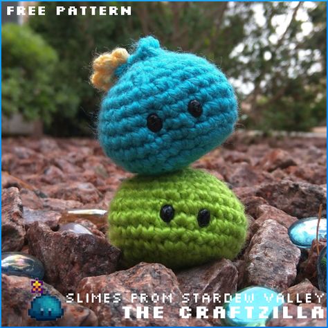 Stardew Valley Crochet Pattern Free, Stardew Valley Pattern, Stardew Valley Crochet, Knit Amigurumi, Crochet Critters, Make Stuff, Crochet Patterns Free Blanket, Diy Crochet Projects, Crochet Inspo