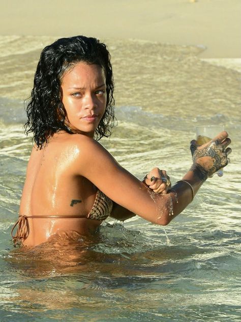 Rihanna 2013 Instagram, Rihanna In Barbados, Rihanna At The Beach, Rihanna Swimming, Barbados Rihanna, Rihanna Barbados, Rihanna 2013, Rihanna Song, Island Gyal