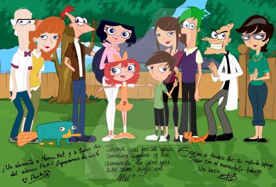 PnF2 - Little Family .:gift:. by sam-ely-ember Jeremy And Candace Fanart, Candace X Jeremy Fanart, Ferb And Vanessa Fanart, Phineas And Ferb Fanart Grown Up, Ferb X Vanessa, Phinabella Fanart, Candace And Jeremy Fanart, Candace Jeremy, Ferb Vanessa