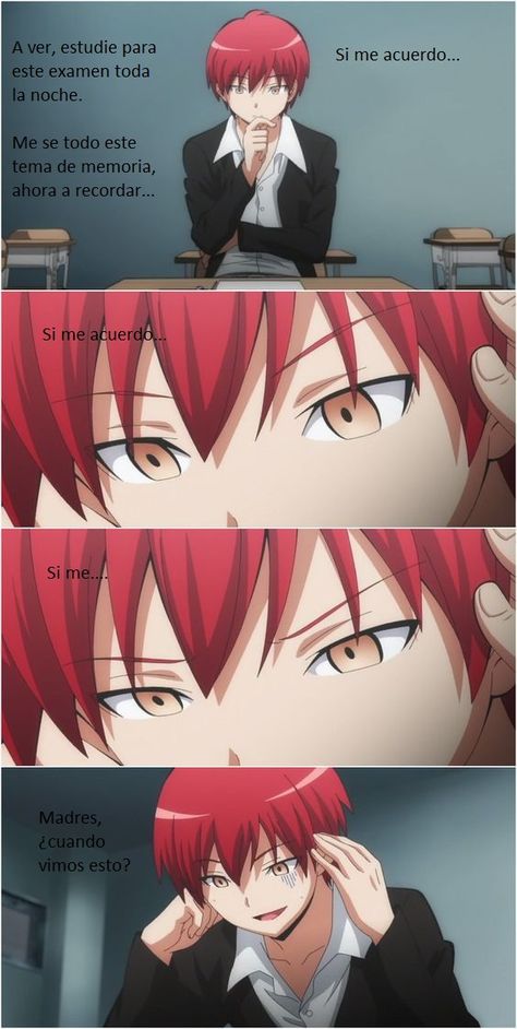 Karma Kun, Classroom Memes, Assassin Classroom, Karma X Nagisa, Nagisa And Karma, Nagisa Shiota, Anime Classroom, Koro Sensei, Karma Akabane