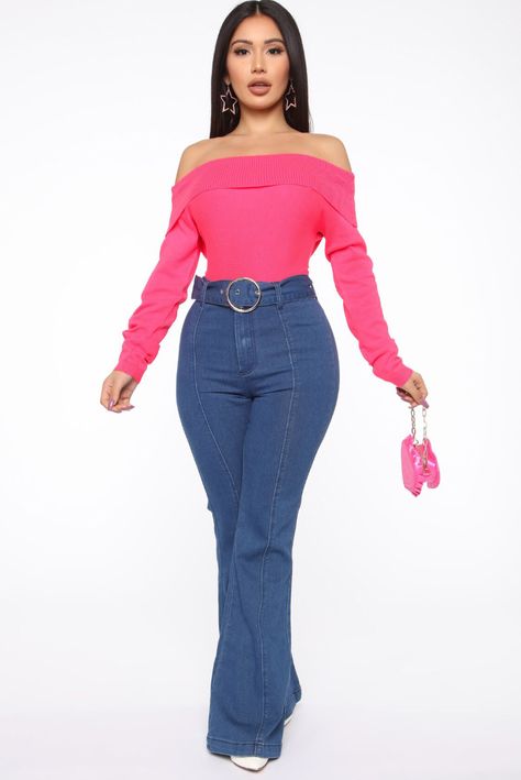 Church Outfit Casual, Girls Night Out Outfits, Fashion Nova Outfits, Swag Outfits For Girls, Classy Dress Outfits, Fashion Nova Models, Causual Outfits, Off Shoulder Top, Swag Outfits