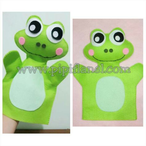 Frog hand puppet made by Pipi Flanel.. Wanna see our feltdolls collection? Please visit our website at www.pipiflanel.com thank you :) Frog Hand Puppet, Animal Habitat, Puppet Making, Hand Puppet, Animal Habitats, Hand Puppets, Puppets, Habitat, Pikachu