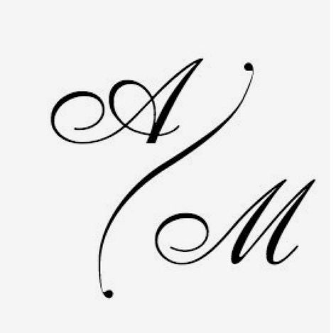 Logo Design Women, Tattoo Lettering Alphabet, Fancy Writing, Letter Photography, Tattoo Lettering Styles, M Tattoos, Wedding Logo Design, Craft Logo, Initial Tattoo