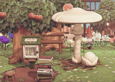 25 Fairy Island & Fairycore Ideas For Animal Crossing: New Horizons – FandomSpot Fairy Garden Images, Cottage Core Animal Crossing, Cottagecore Animals, Fairy Island, Cottagecore Ideas, Cottagecore Animal Crossing, Fairy Food, Acnh Cottagecore, Woodland Wallpaper