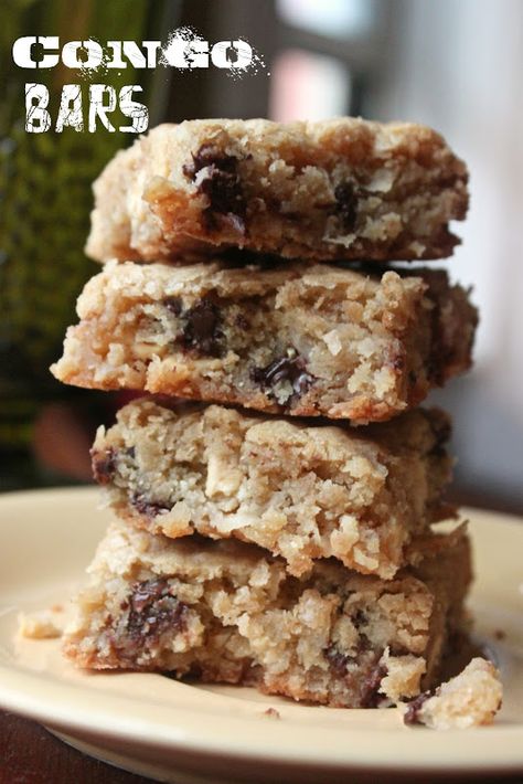 Congo Bars, City Kitchen, Oatmeal Peanut Butter, Peanut Butter Snacks, Comidas Fitness, Sweet Bar, Coconut Pecan, Dessert Bar Recipe, حلويات صحية