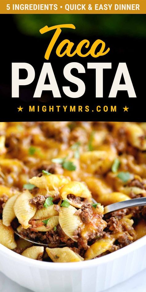 Taco Shell Casserole, Taco Shells Pasta, Conchitas With Ground Beef, Pasta With Hamburger, Mexican Pasta, Cheese Stuffed Shells, Taco Pasta, Best Pasta Salad, Crockpot Soup Recipes