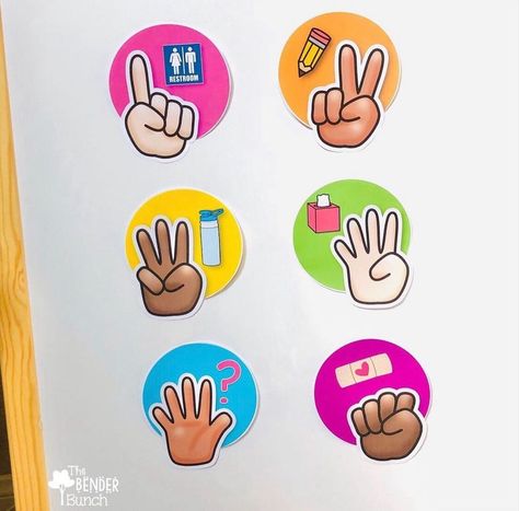 Hand Signals Classroom, Classroom Sign Language, Blurting Out, Non Verbal, Hand Signals, Sped Teacher, Classroom Setup, Save For Later, Elementary Teacher