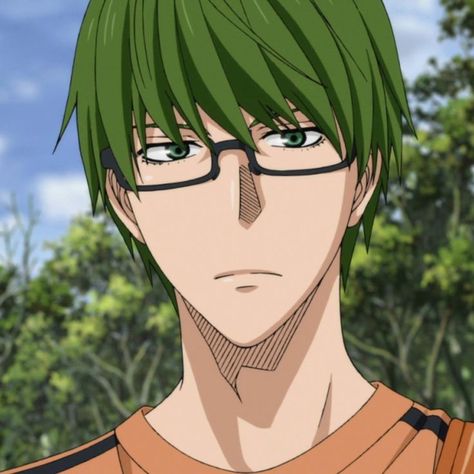 — ᧀ᤺⠀⸒⠀ 🩹⠀ 열다 Midorima Shintarou ! Layouts ♡ ... Kuroko No Basket Characters, Midorima Shintarou, Kise Ryouta, Basketball Anime, Kuroko's Basketball, A Silent Voice, Anime Screenshots, No Basket, Kuroko No Basket