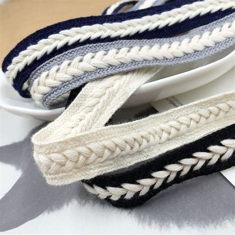 20 Yads Herringbone Tape 4 colors 100% Cotton Woven Label Decoration Tape Jacquard Webbing Handmade Diy Accessories Width 15MM Lace Tape, Embroidered Lace Fabric, Metallic Bag, Sewing Material, Purse Strap, Woven Labels, Fabric Ribbon, Beaded Tassels, Diy Costumes