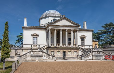 Chiswick House, English Landscape Garden, House Gardens, Manor Houses, West London, Front View, House Front, Garden Landscaping, Landscape Design