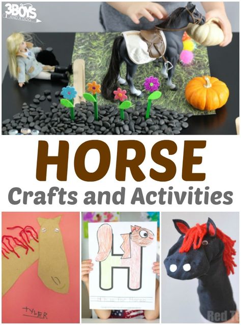 Preschool Horse Activities, Letter C Crafts For Toddlers, Horse Activities For Preschool, Horse Activities For Kids, Horse Crafts For Kids, Farm Activities For Kids, Science Activities For Preschoolers, Horse Activities, Letter C Crafts