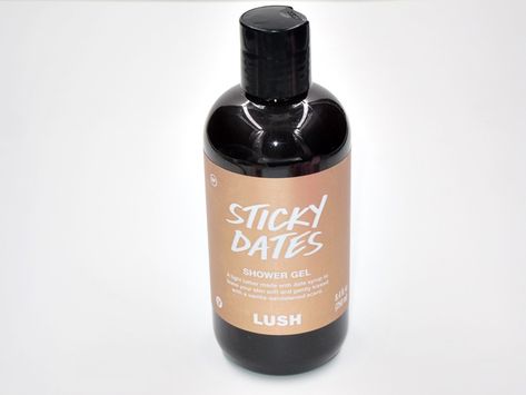 Lush Sticky Dates Shower Gel, Sticky Dates, Date Syrup, Sandalwood Oil, A Muse, Eid Al Fitr, Vanilla Buttercream, Orange Juice, Bubble Gum