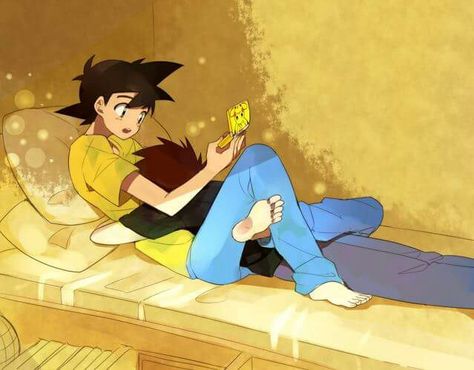 Ash X Gary, Gary Pokemon, Satoshi Pokemon, Pokemon Show, Pokemon Ash Ketchum, Gary Oak, Pokemon Ash And Serena, Cartoon Ships, Pokemon Fanart