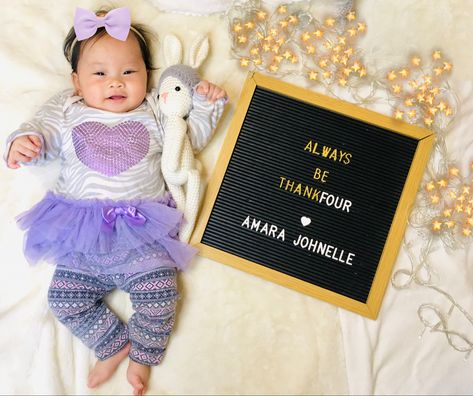 Letter Board 3 Months Old, 4 Months Letter Board Baby, 4 Months Baby Caption, 3 Months Old Baby Caption, 1 Month Old Baby Captions, 4 Months Old Baby Photoshoot, 4 Months Baby Pictures Ideas, 4 Month Old Baby Pictures, Baby Board Ideas