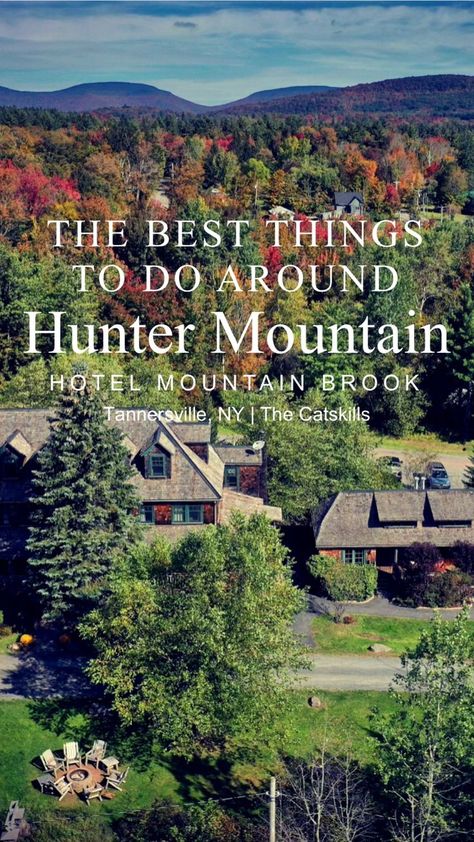 Making plans to visit Upstate NY? See our favorite recomendations for Tannersville NY. #hotelmountainbrook #verdigreenhotels #boutiquehotels #upstatelodge #catskilllodge #placestostayupstateny #tannersvilleny #hudsonny #huntermountain #upstateny #rusticrenovations Tannersville New York, Hunter Mountain Ny, Ny Travel, Mountain Hotel, Ny Trip, The Catskills, Catskill Mountains, Upstate Ny, Camping Ideas