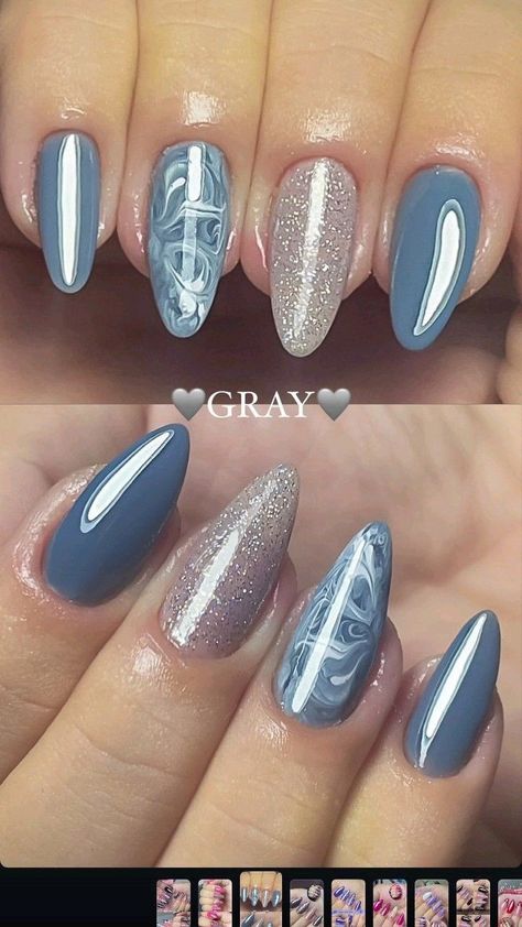 Sharp Nails, Different Nail Designs, Oval Nails, Nail Polishes, Nail Decorations, Perfect Nails, Nail Manicure, Swag Nails, How To Do Nails