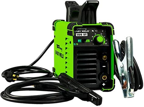 Forney Easy Weld 298 Arc Welder 100ST, 120-Volt, 90-Amp, Green - - Amazon.com Best Tig Welder, Best Mig Welder, Welding Gear, Inverter Welder, Arc Welding Machine, Welding Gloves, Arc Welders, Tig Welder, Mig Welder