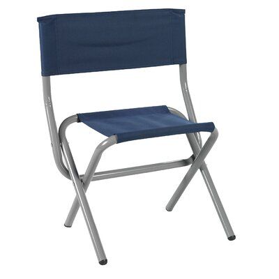 This Green Folding Camping Stool with 1" Thick Steel Legs with epoxy backing are rust resistant and have a poly/nylon seat with PVC backing. Fabric Color: Blue | Arlmont & Co. Bineau Folding Camping Stool Metal in Blue, Size 25.0 H x 17.25 W x 17.25 D in | Wayfair Camping Stool, Camping Inspiration, Camping Cot, Folding Camping Chairs, Camping Furniture, Camping Chair, Camping Chairs, Home Repairs, Couch Furniture