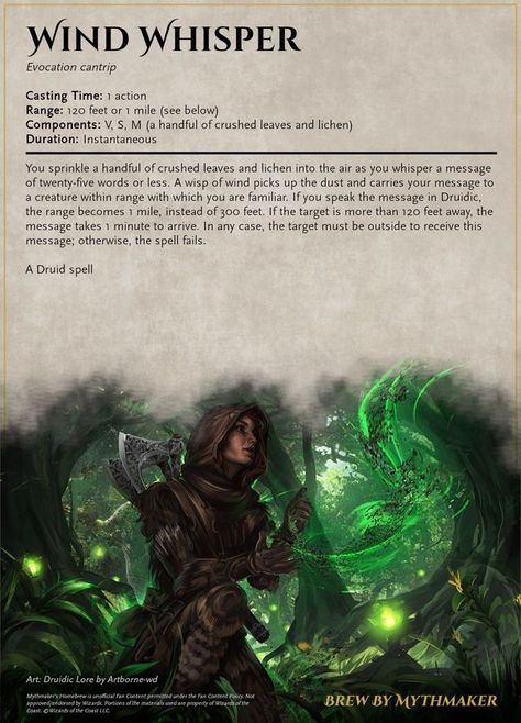 Fantasy Spells, 5e Spells, Homebrew Spells, Dnd Spells, Eldritch Knight, Dungeons And Dragons Rules, Dnd Druid, Dnd Homebrew, Dnd Stories