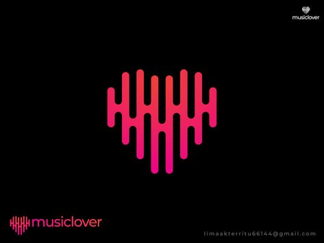 Music Lover logo or app icon-unused by Lima Akter Ritu on Dribbble Cute Music App Icon, Music App Logo, Logo For Music Channel, Music Channel Logo, Music App Logo Design, Strange Music Logo, Music Logo Black Background, Music App, App Logo