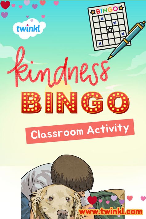 Kindness Bingo Classroom Activity Kindness Bingo, Classroom Kindness, Important Life Skills, Classroom Activity, Super Human, Educational Books, Spread Kindness, Interactive Game, Create Awareness